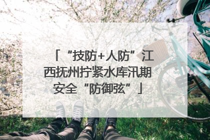 “技防+人防”江西抚州拧紧水库汛期安全“防御弦”