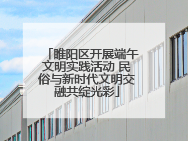 睢阳区开展端午文明实践活动 民俗与新时代文明交融共绽光彩