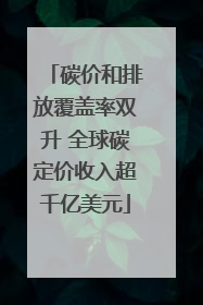碳价和排放覆盖率双升 全球碳定价收入超千亿美元