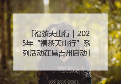 福茶天山行｜2025年“福茶天山行”系列活动在昌吉州启动