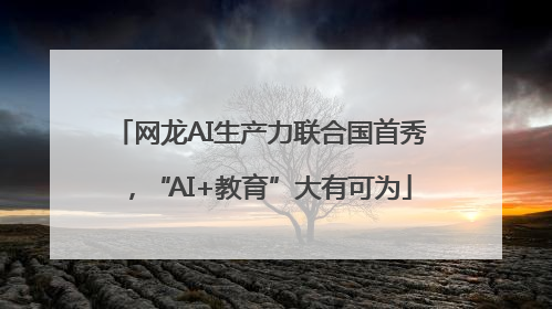 网龙AI生产力联合国首秀，“AI+教育”大有可为