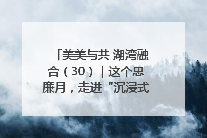 美美与共 湖湾融合（30）｜这个思廉月，走进“沉浸式”清风课堂