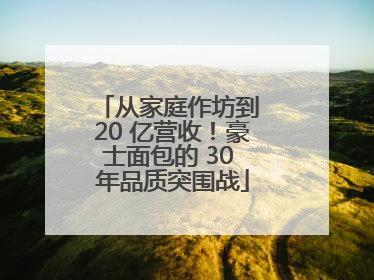 从家庭作坊到 20 亿营收！豪士面包的 30 年品质突围战