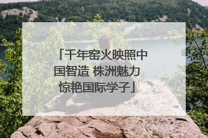 千年窑火映照中国智造 株洲魅力惊艳国际学子