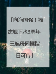 向海图强！福建舰下水3周年 三航母同框指日可待