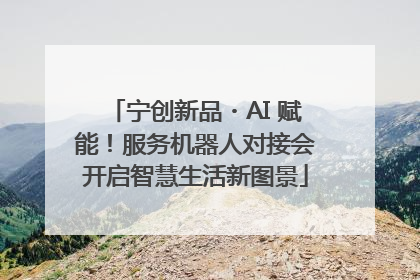 宁创新品・AI 赋能！服务机器人对接会开启智慧生活新图景