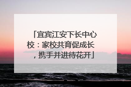 宜宾江安下长中心校：家校共育促成长，携手并进待花开