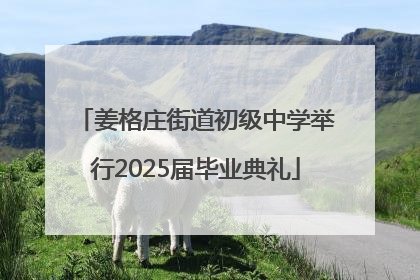 姜格庄街道初级中学举行2025届毕业典礼