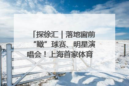 探徐汇｜落地窗前“瞰”球赛、明星演唱会！上海首家体育特色高端酒店亮相