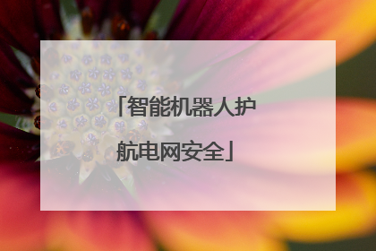 智能机器人护航电网安全