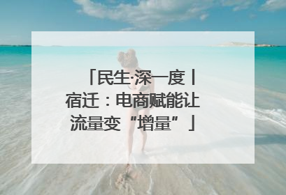 民生·深一度丨宿迁：电商赋能让流量变“增量”