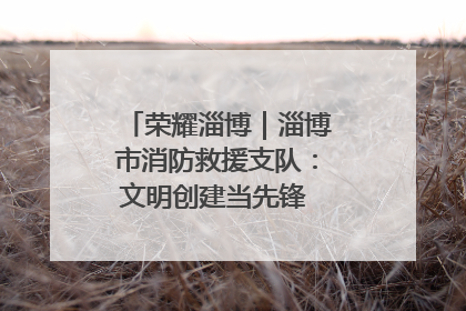 荣耀淄博｜淄博市消防救援支队：文明创建当先锋 蓝焰映红建新功
