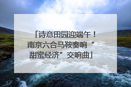 诗意田园迎端午！南京六合马鞍奏响“甜蜜经济”交响曲