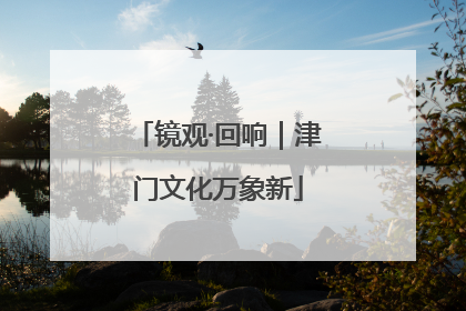 镜观·回响｜津门文化万象新