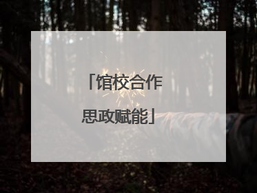 馆校合作 思政赋能