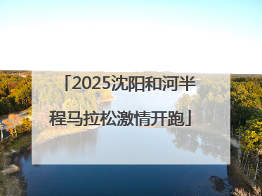 2025沈阳和河半程马拉松激情开跑